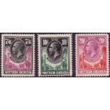 STAMPS : Northern Rhodesia 1925-9 1/2d to 20/-,