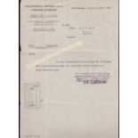 POSTAL HISTORY AIRMAIL : GERMANY, 1930 headed letter for Luftschiffbau Zeppelin G.M.B.H.