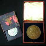 COINS : 1897 Diamond Jubilee medal boxed. Fine item.