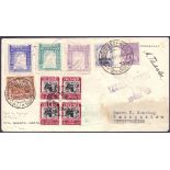 POSTAL HISTORY AIRMAIL : COLOMBIA/BRAZIL, 1932 cover sent from Cali,