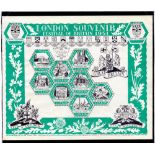 GREAT BRITAIN STAMPS : GEORGE VII :1951 Festival of Britain, small collection of publicity labels,