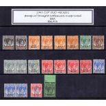 BRITISH COMMONWEALTH stamps , George VI accumulation of mostly mint stamps on 23 stockpages.