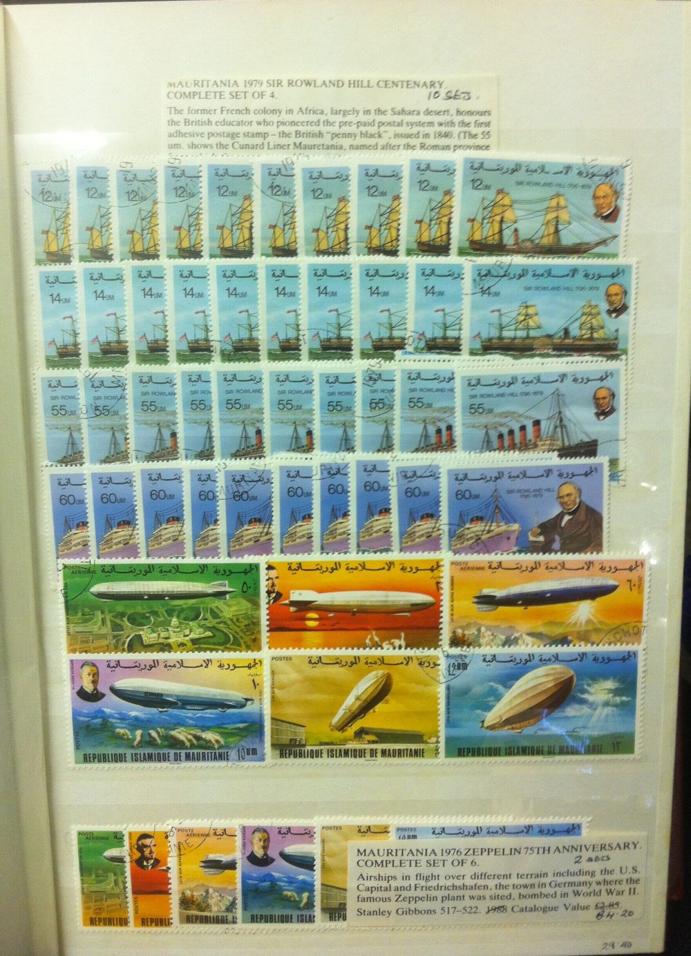 STAMPS : Duplicated selection of sets inc Aircraft, Ships, Zeppelins, Wild Animals, Cats & Dogs,