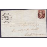 GREAT BRITAIN STAMPS 1841 1d Red plate 11.