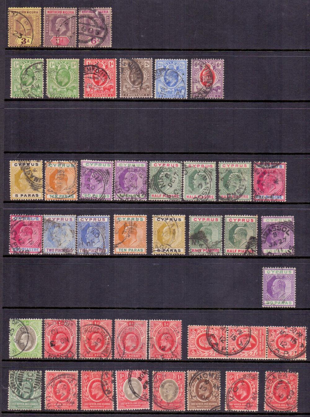 BRITISH COMMONWEALTH stamps , accumulation mint & used on stockpages in album.