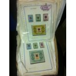 STAMPS : ROYALTY stamps on album pages priced to sell approx £150