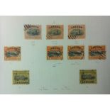 NORTH BORNEO STAMPS : LABUAN, fine mint & used collection on album pages with issues from 1894-1904.