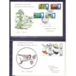 GREAT BRITAIN FIRST DAY COVERS : 1960's First Day Covers in album noted to include some unusual