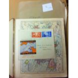 STAMPS : CHARITY LOT World album plus some stamps on pages,