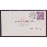 GREAT BRITAIN POSTAL HISTORY 1869 bank r