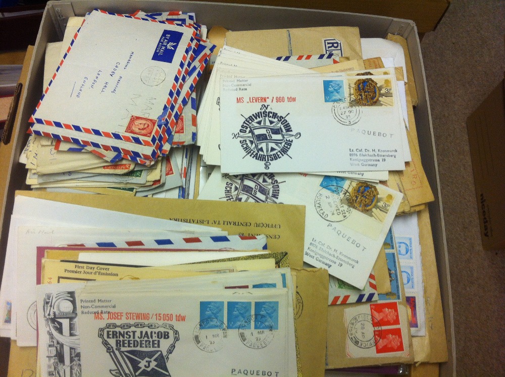 POSTAL HISTORY : World selection of cove