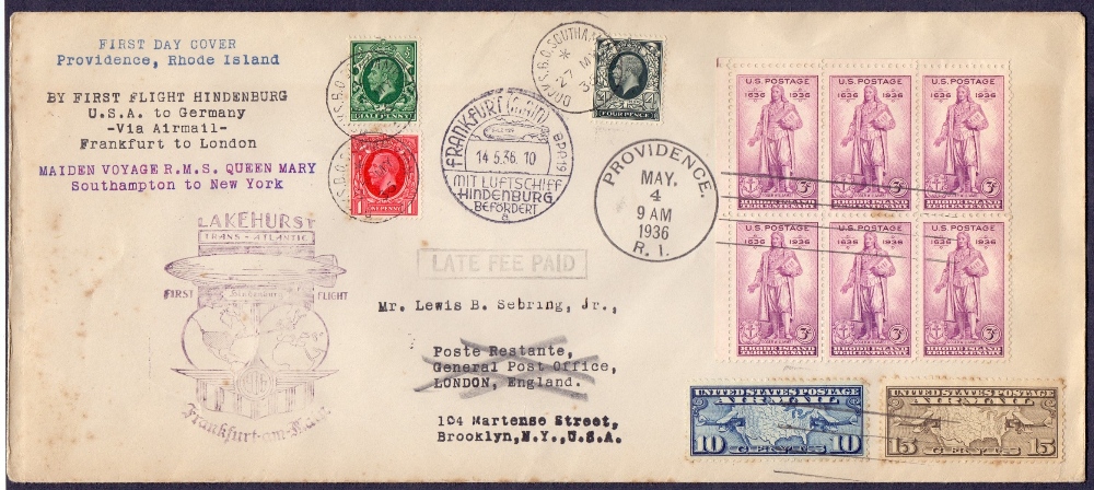 POSTAL HISTORY AIRMAIL  : USA/GREAT BRIT