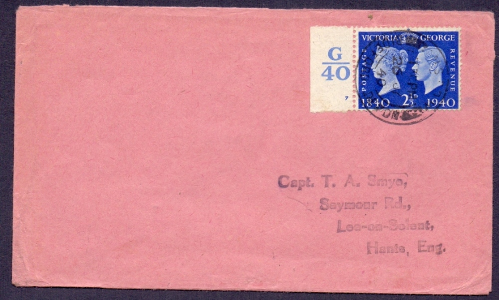 POSTAL HISTORY AIRMAIL : GREAT BRITAIN, - Image 2 of 2