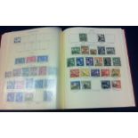BRITISH COMMONWEALTH stamps, used collection of George VI in good condition 'Crown' printed album.
