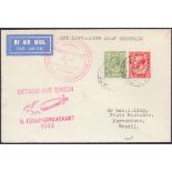 Postal History , Airmail : GREAT BRITAIN, Graf Zeppelin 1932 8th South America flight (S 189B).