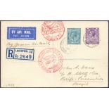 Postal History , Airmail: GREAT BRITAIN, 1934 11th April,