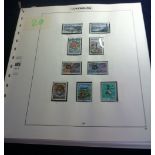 Stamps : Luxembourg Used collection 1967 to 1987 including mini-sheets