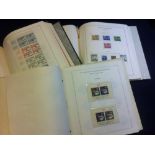 OLYMPICS stamps , collection in three albums of 1960 & 1964 Olympic Games world issues.