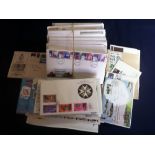 GREAT BRITAIN FIRST DAY COVERS : Box of GB first day covers plus a few other no GB covers and
