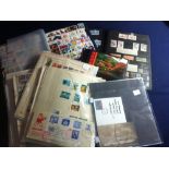 Mixed box of stamps lot includings SAAR, Japan, Belgium, C/W, Romania,