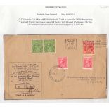 Postal History Airmail : AUSTRALIA, 1934 11th May Australia to New Zealand "Goodwill Flight".