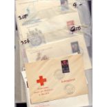 Postal History : SAAR, 1955-1959 fine selection of 24 different illustrated FDCs,