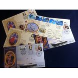 Small batch of Benham First Day Covers, including Johnnie Johnson signed Spitfire cover,
