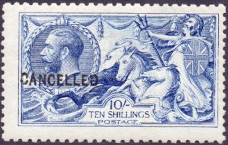 Great Britain Stamps : 1915 10/- Deep Bl