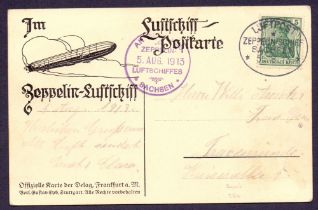 Postal History , Airmail : 1913 flight b