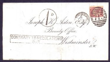 Great Britain Postal History : KENT, 187