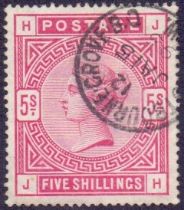 Great Britain Stamps : 1883 Five Shillin