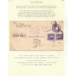 Postal History , Airmail : USA, 1920 1st