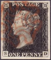 Great Britain Stamps : Plate 1b (SD) Pen