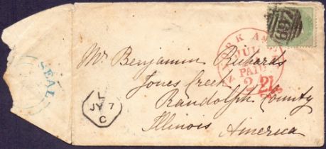 Great Britain Postal History : KENT, 185