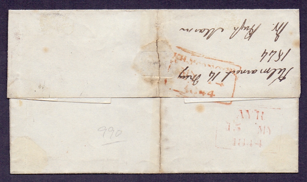 Great Britain Postal History : 1844 Penn - Image 3 of 3
