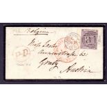 Great Britain POstal History : KENT, 186