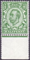 Great Britain Stamps : 1912 1/2d Bluish