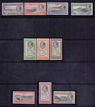 Stamps Ascension: 1934 George V set to 5