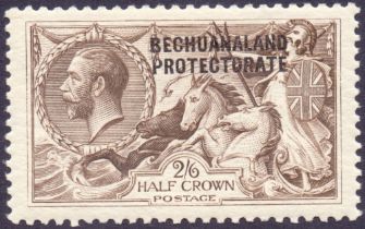 Stamps : 1923 2/6 Chocolate Brown. Light