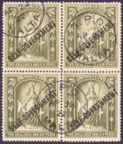 Malta Stamps : 1922 2/6 Olive-Grey fine