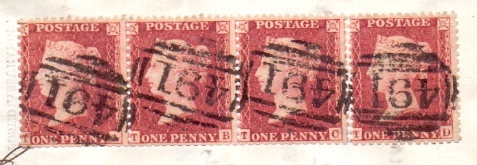 Great Britain Postal History, stamps : 1 - Image 2 of 2
