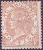 Great Britain Stamps : 1880 Two Shilling