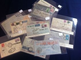Postal History , Airmail: BRAZIL, select