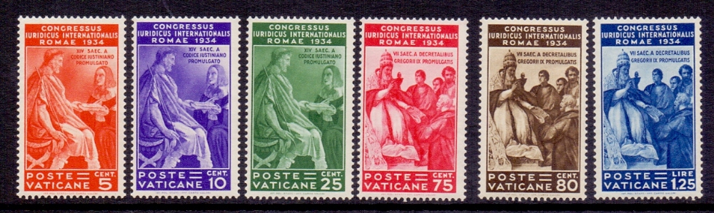 Vatican Stamps : 1935 Juridicial Congres