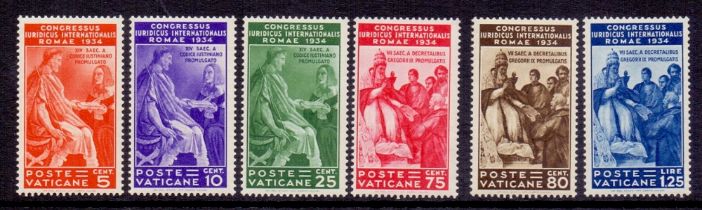 Vatican Stamps : 1935 Juridicial Congres