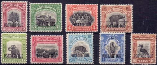 North Borneo Stamps : 1925 Postage Dues