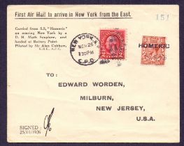 Postal History . Airmail: USA, 1926 Ship