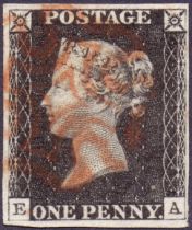 Great Britain Stamps : Plate 1b (EA) Pen