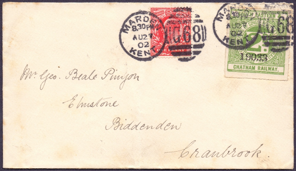 Great Britain Postal HIstory : KENT, 190