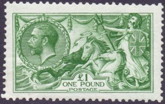 Great Britain Stamps : 1913 Seahorse £1